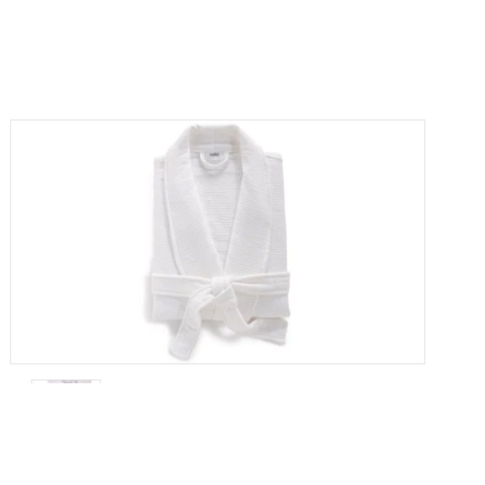 Elegant White Women's Robe